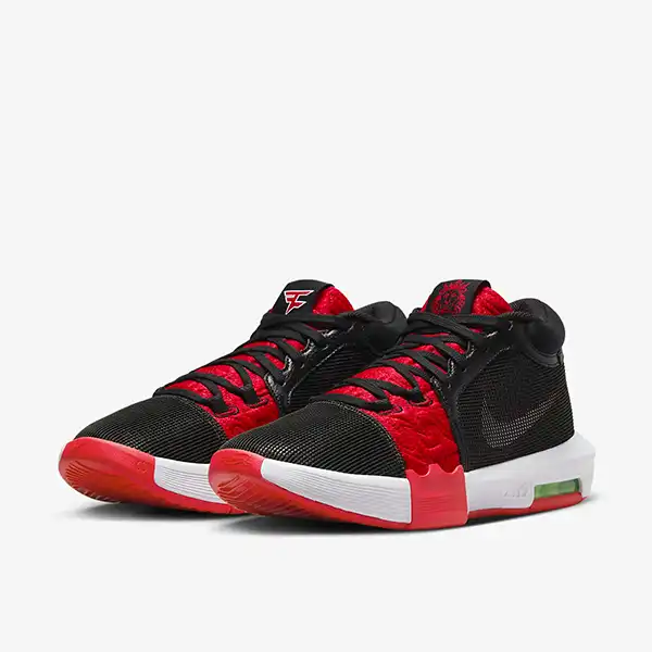 کفش بسکتبال برند Nike Lebron Witness 8 مشکی قرمز