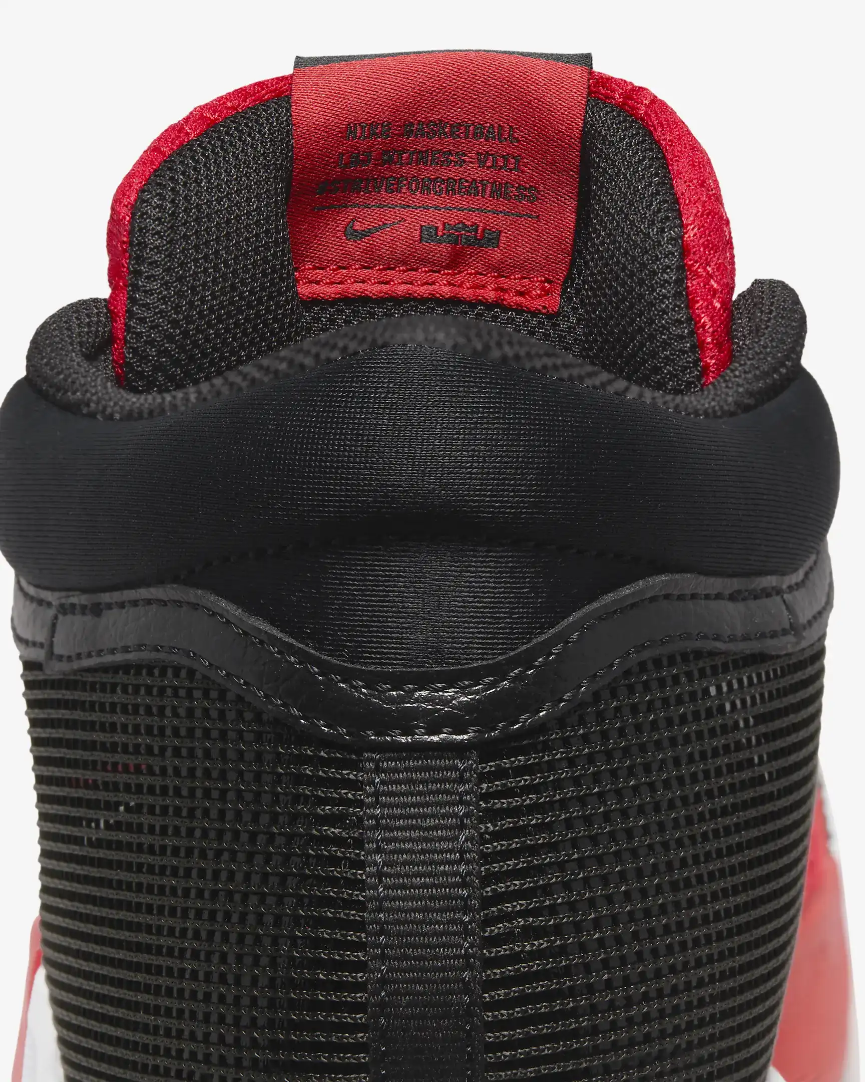 کفش بسکتبال برند Nike Lebron Witness 8 مشکی قرمز