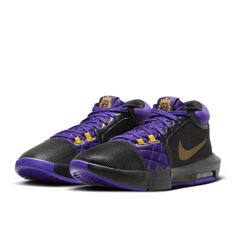 کتونی بسکتبال Nike Lebron Witness 8 مشکی بنفش