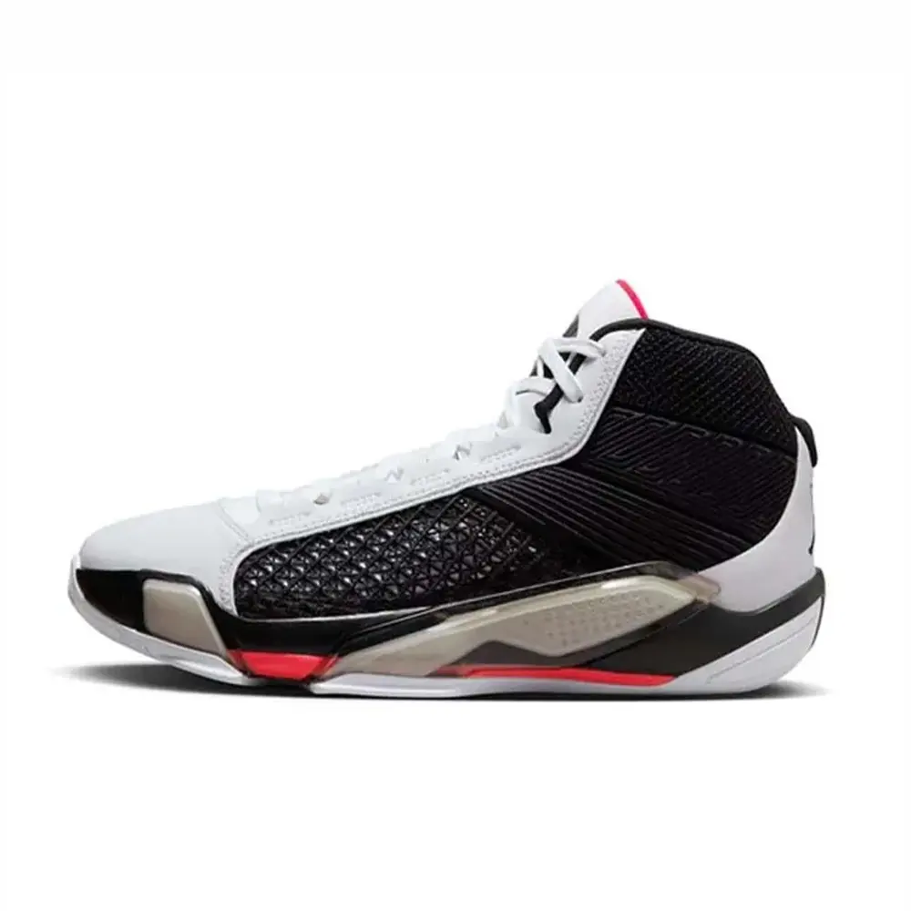 کتونی Jordan 38 رنگ سفید مشکی قرمز