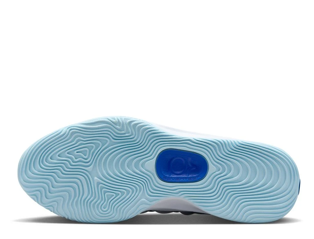 کتونی بسکتبال Nike KD 17 رنگ سفید آبی مشکی