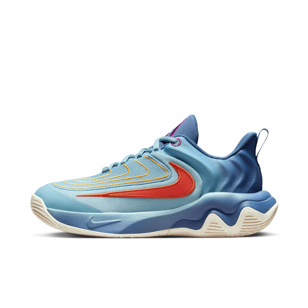 کتونی بسکتبال Nike Giannis Immortality 4 رنگ آبی نارنجی