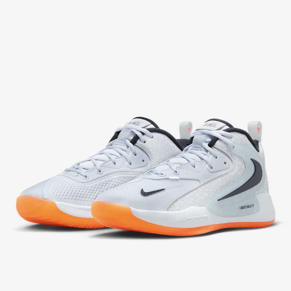 کتونی والیبال Nike HyperSet 2 نایک هایپرست 2 رنگ سفید نارنجی
