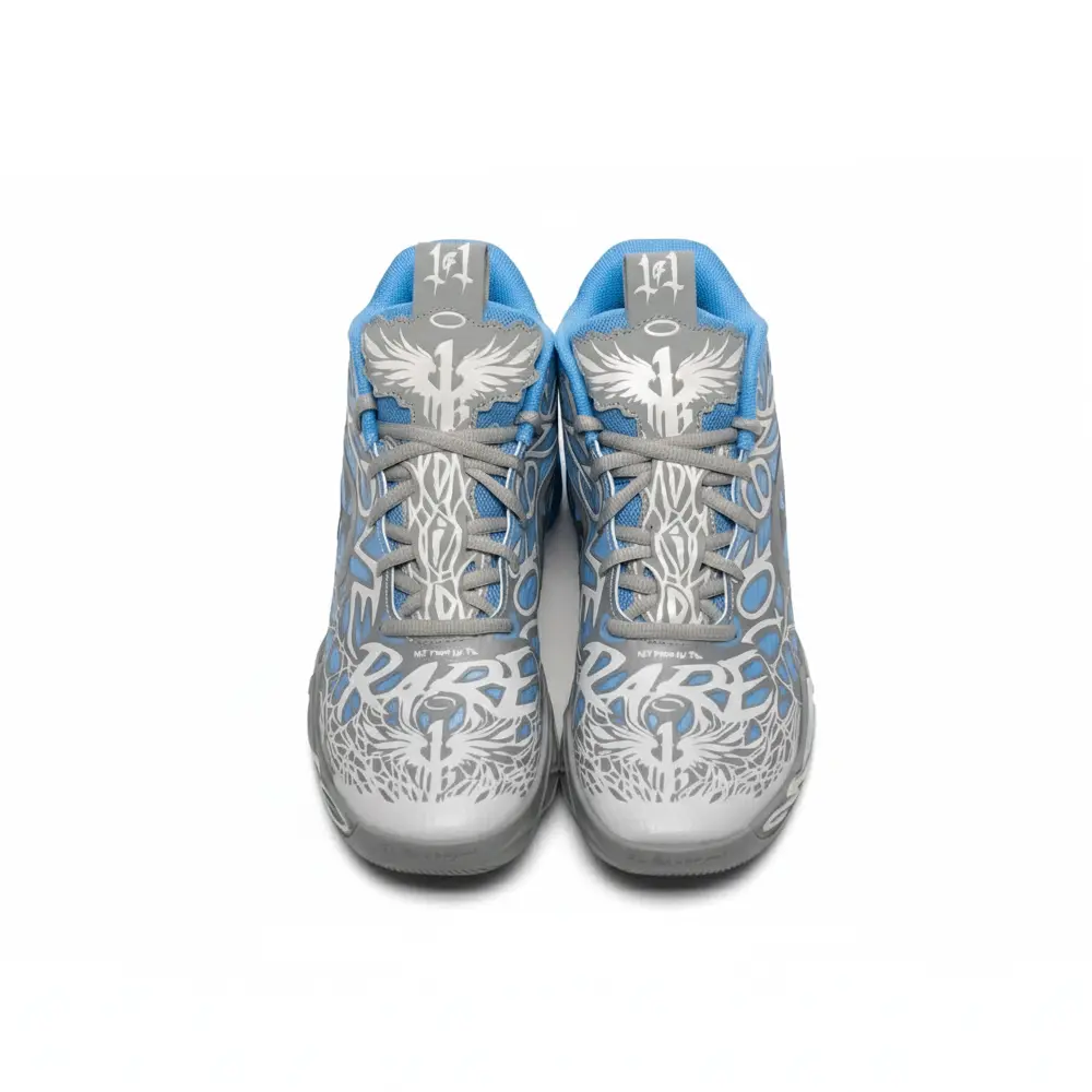 کتونی بسکتبال Puma MB 0.4 رنگ آبی طوسی