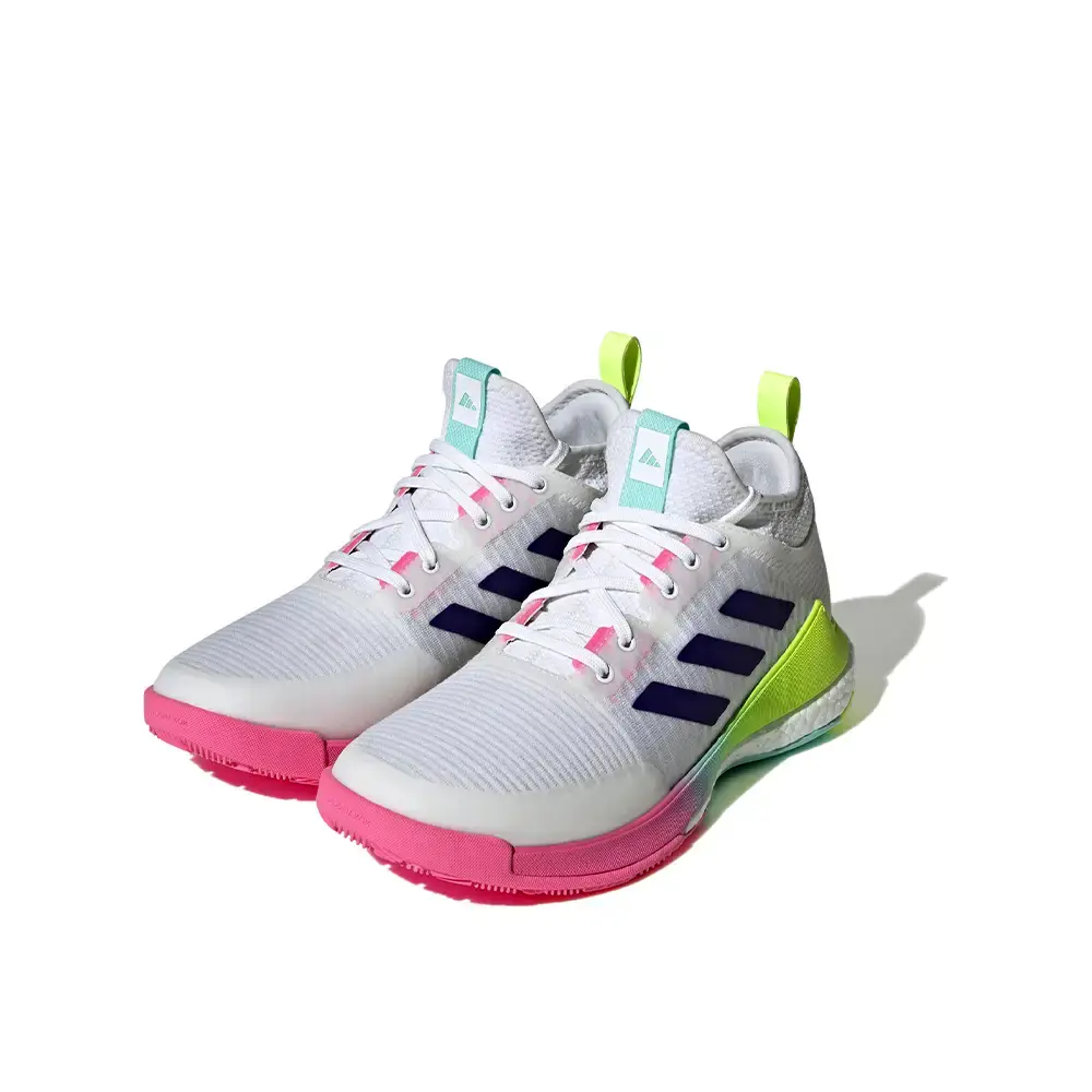 کتونی والیبال Adidas Crazyflight Mid آدیداس کریزی فلایت مید رنگ سفید، رنگارنگ