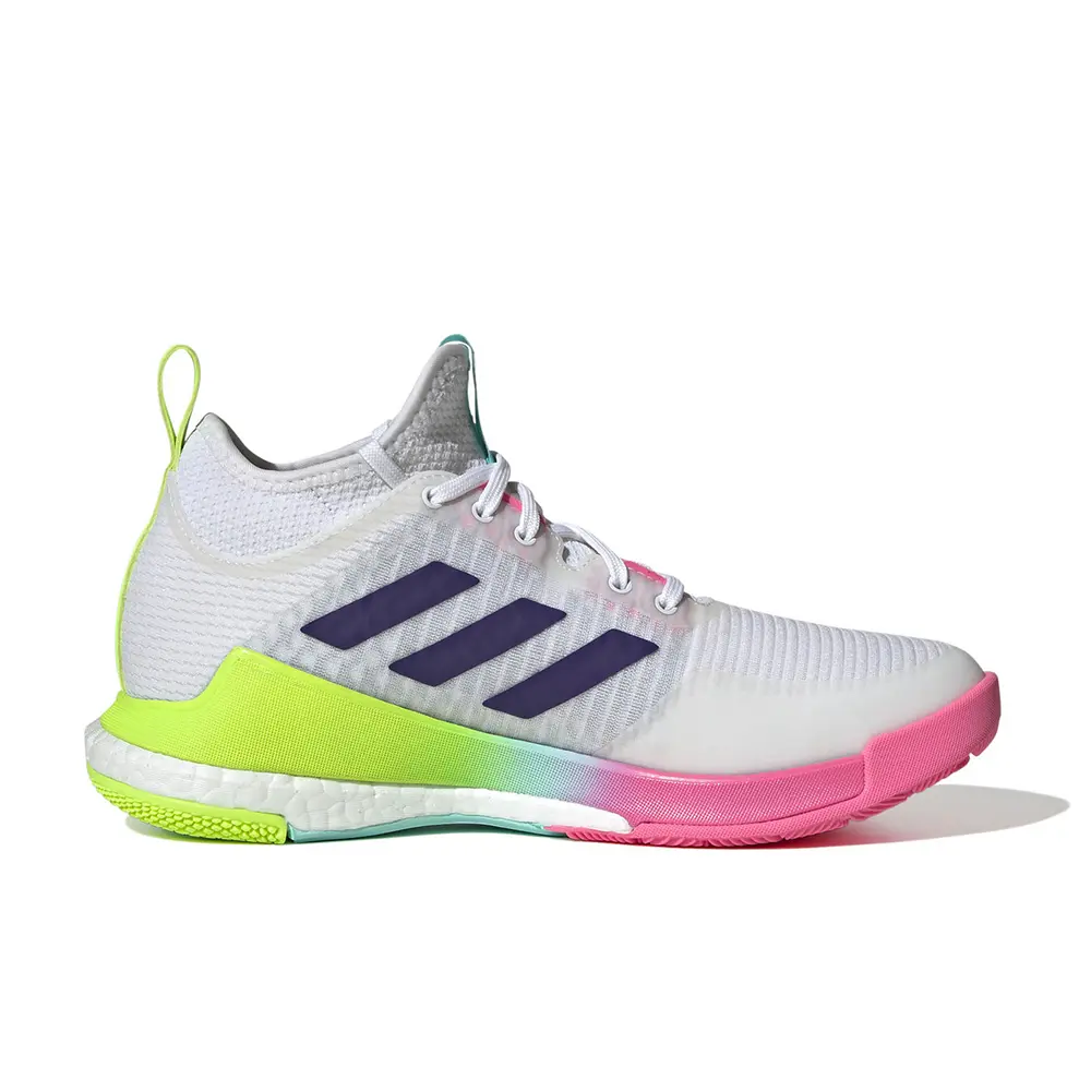 کتونی والیبال Adidas Crazyflight Mid آدیداس کریزی فلایت مید رنگ سفید، رنگارنگ