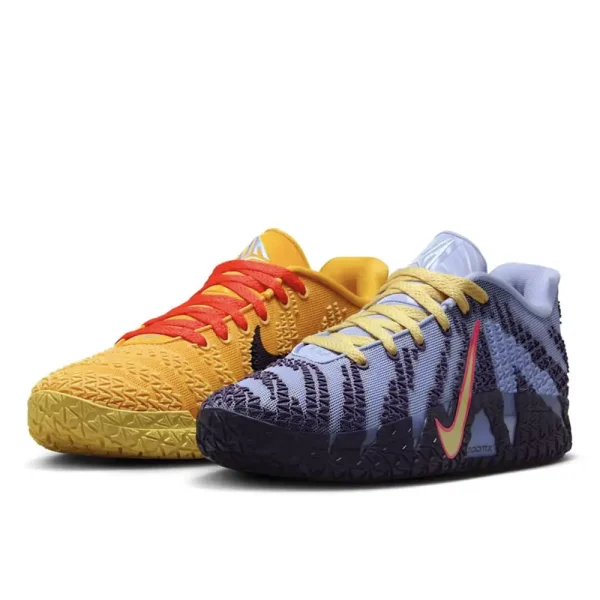 کتونی بسکتبال Nike Ja 3 نایک جا 3 رنگ زرد، سرمهای