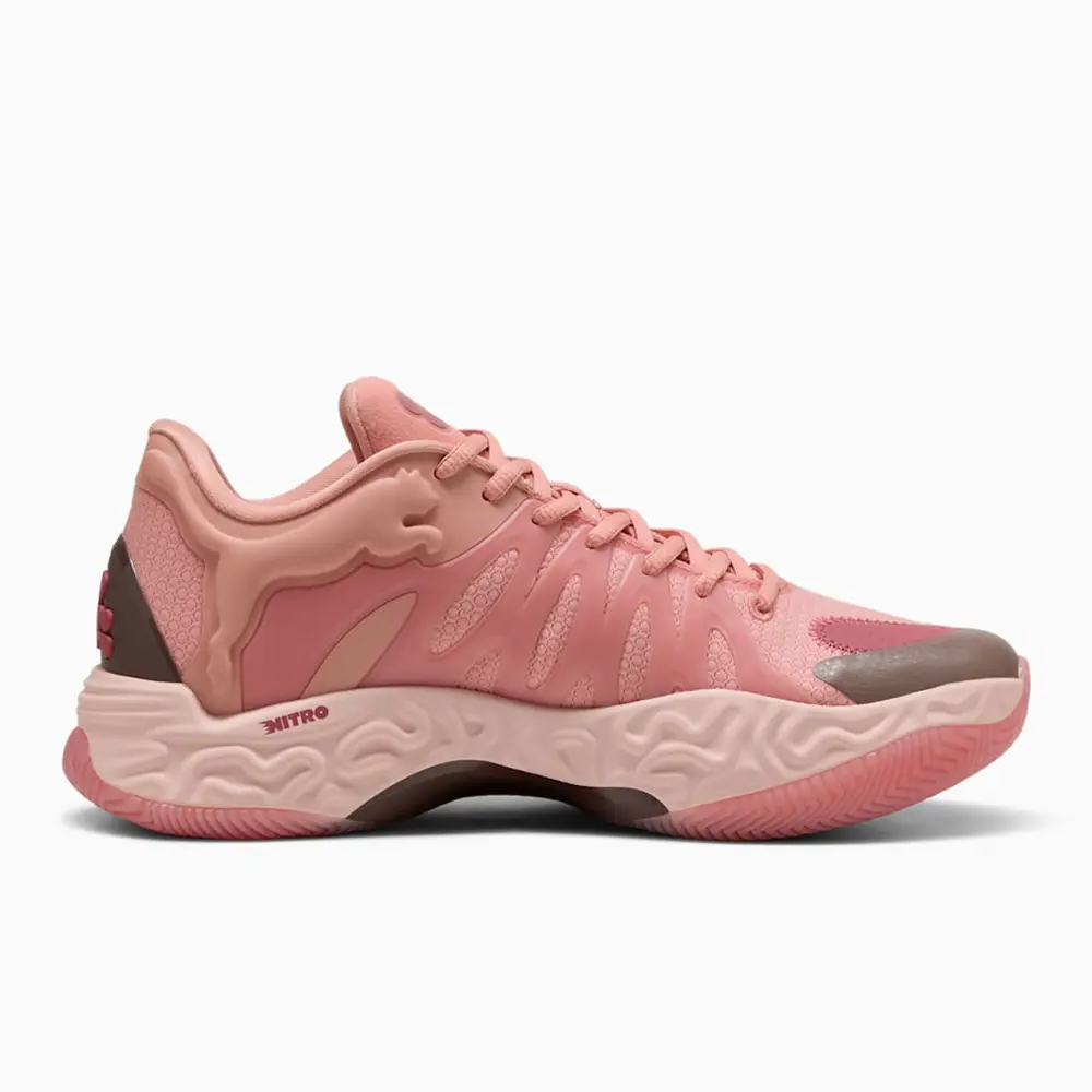 کتونی بسکتبال پوما هالیبرتون 1 رنگ صورتی - Puma Haliburton 1