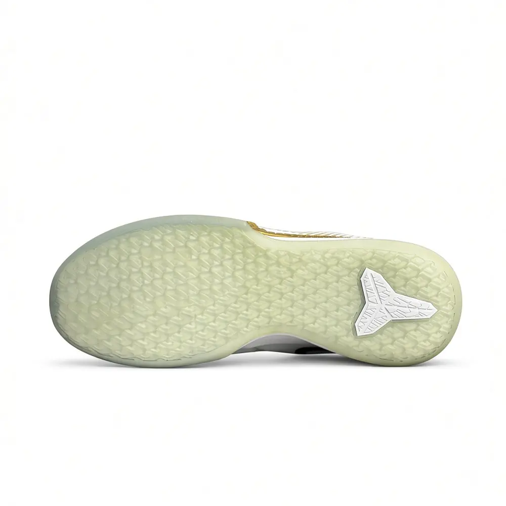 کتونی بسکتبال نایک کوبی مامبا فیوری Nike Kobe Mamba Fury White MetallicGold